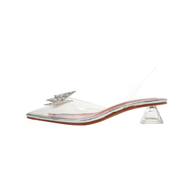 Pointed Transparent Shoes