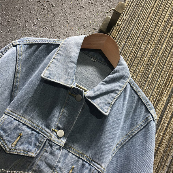 Diamond Denim Jacket