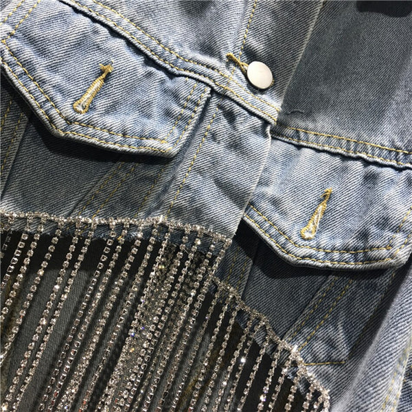 Diamond Denim Jacket