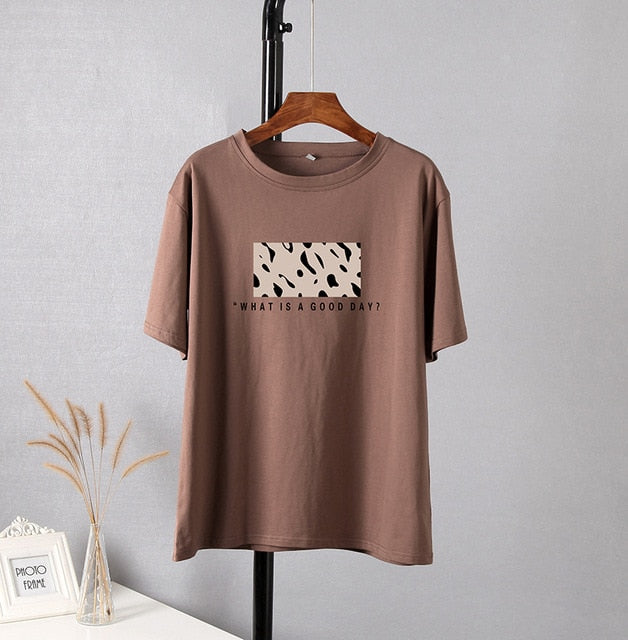 Leopard Printed T-Shirt