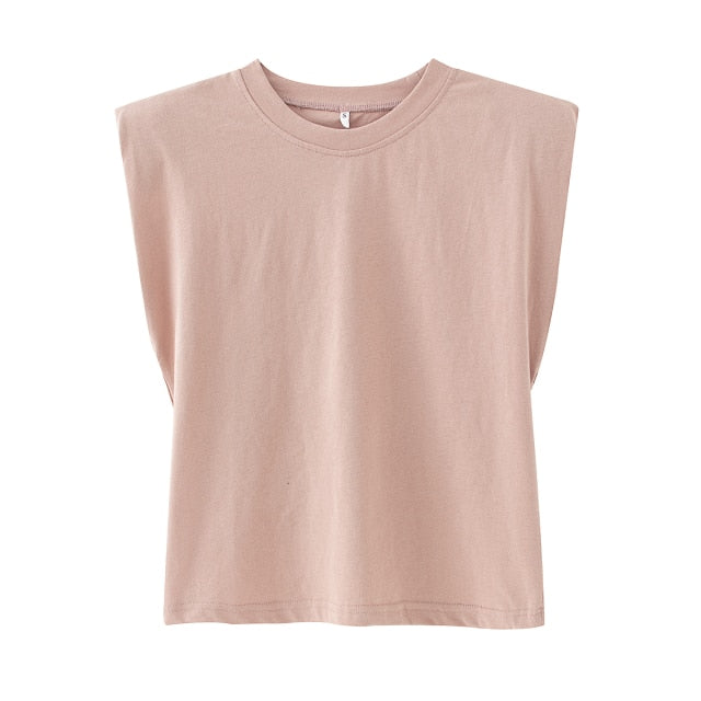 Summer Sleeveless T-Shirt