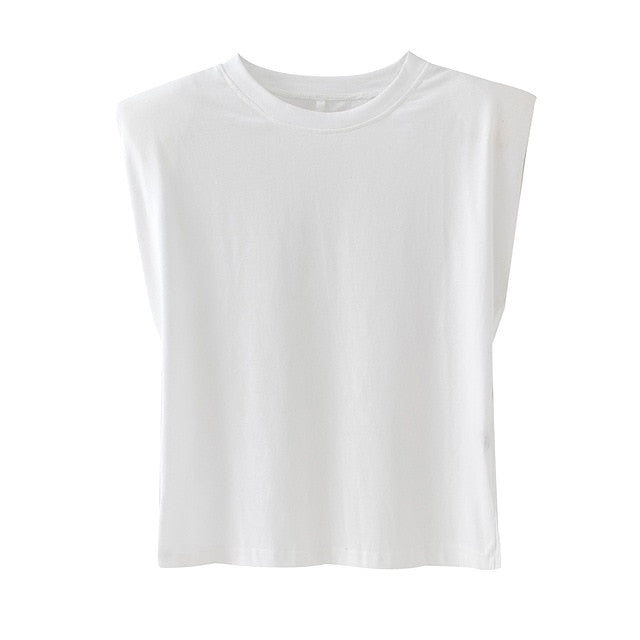 Summer Sleeveless T-Shirt