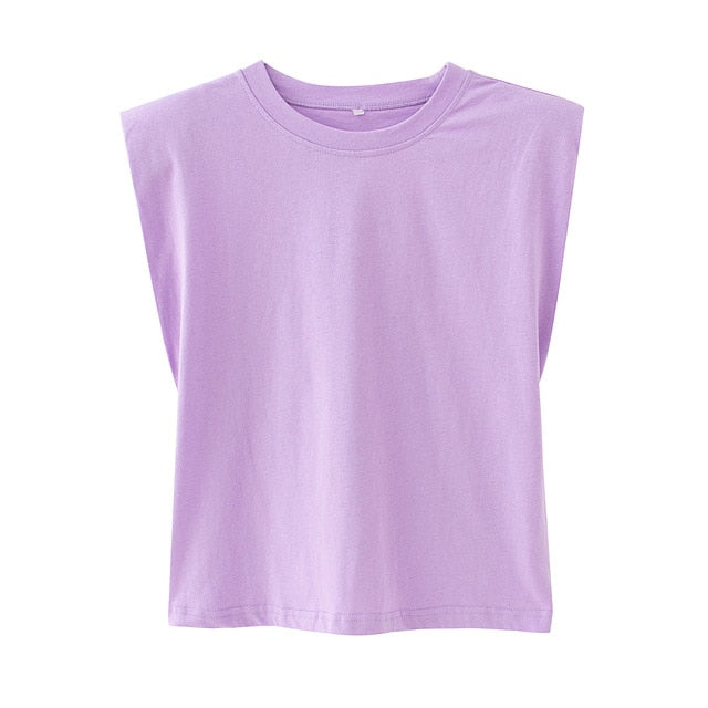 Summer Sleeveless T-Shirt